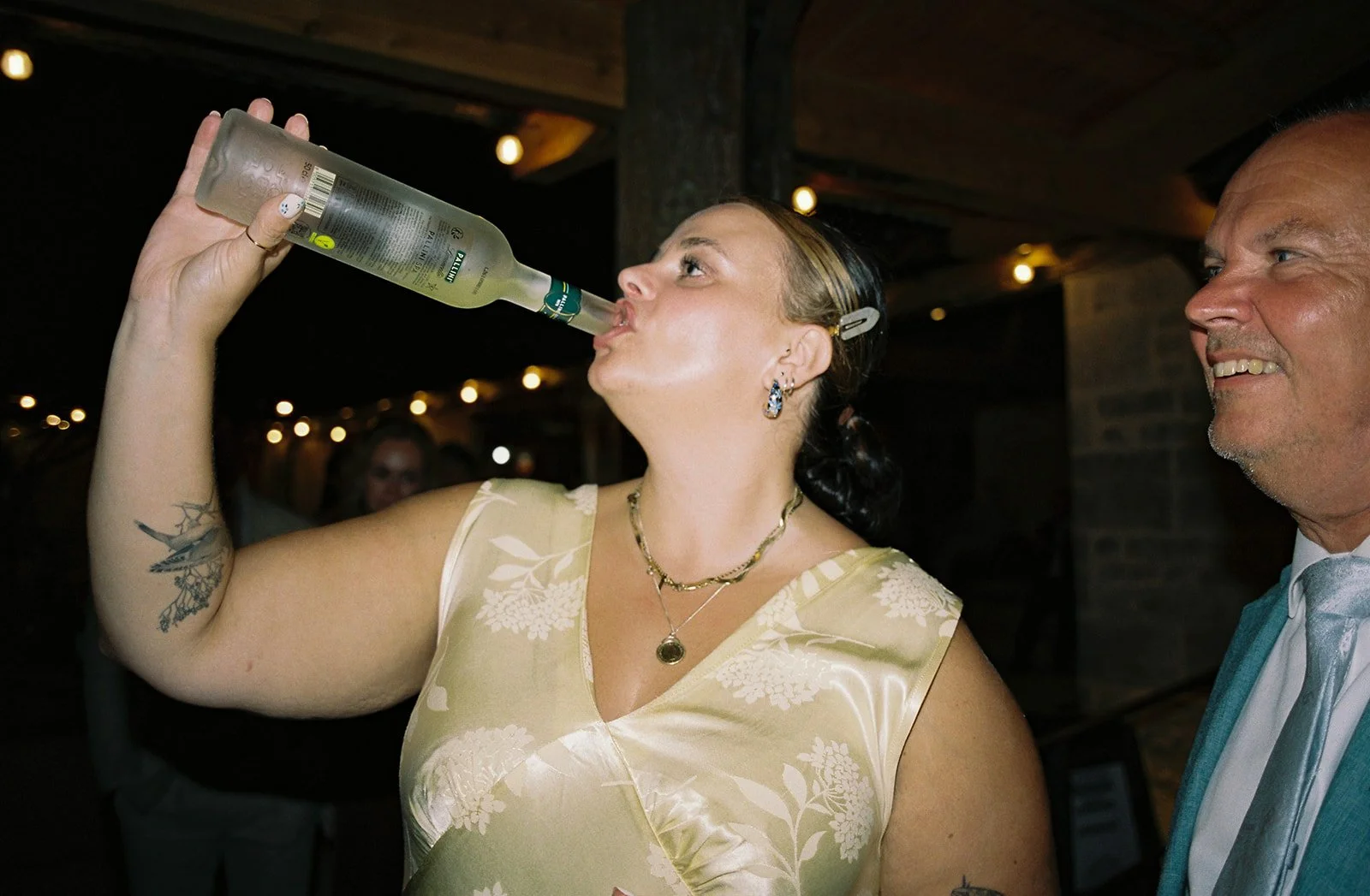 Jimmy and Sophie's Copsegrove Farm wedding on 35mm film - 9