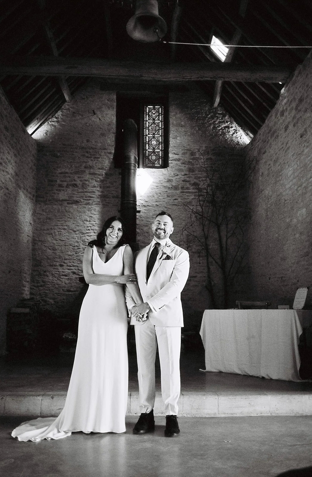 Jimmy and Sophie's Copsegrove Farm wedding on 35mm film - 19