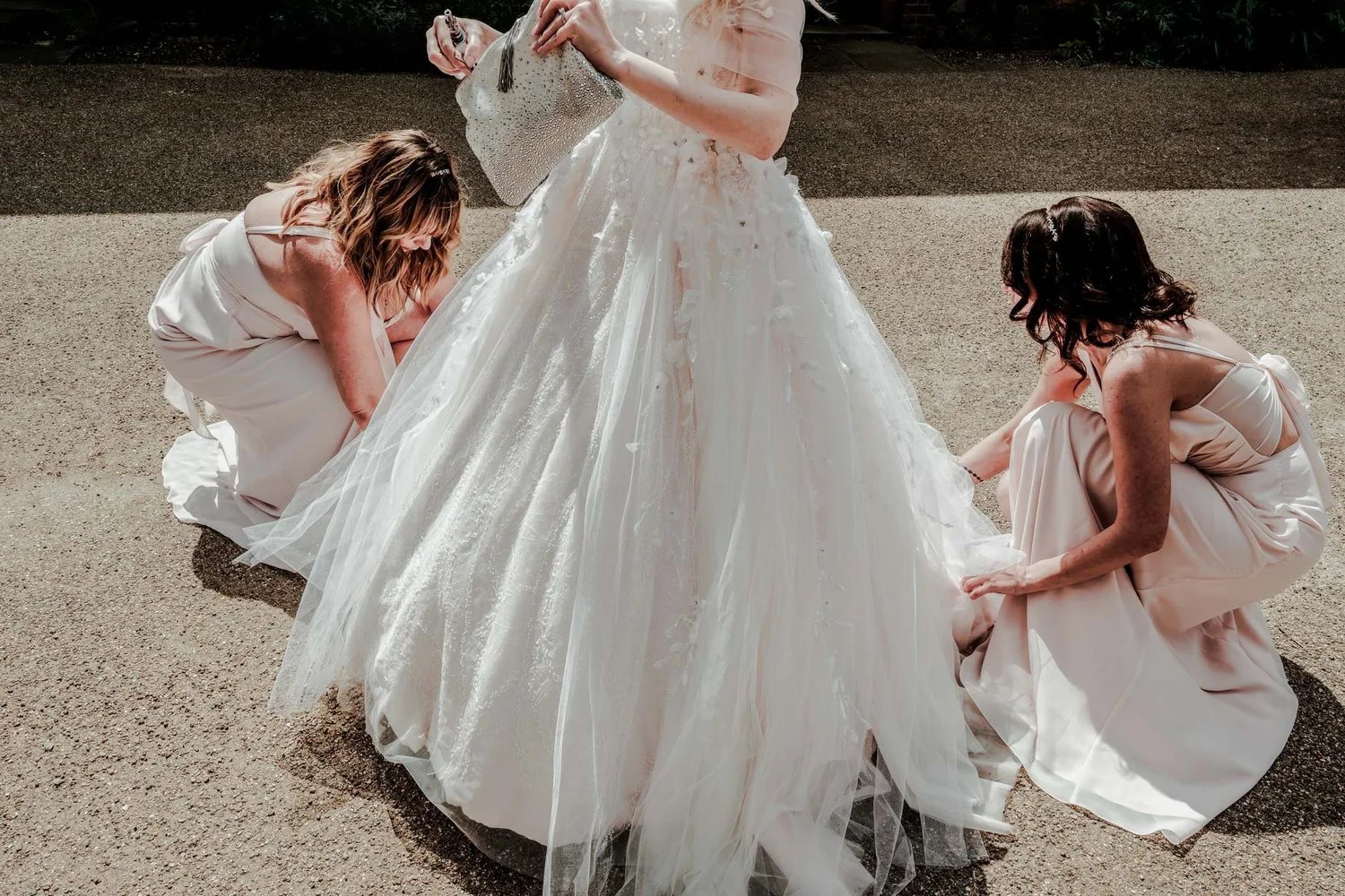 Intimate wedding ceremony vow exchange — documentary wedding photography by Oliver Holder, Bristol and UK wedding photographer