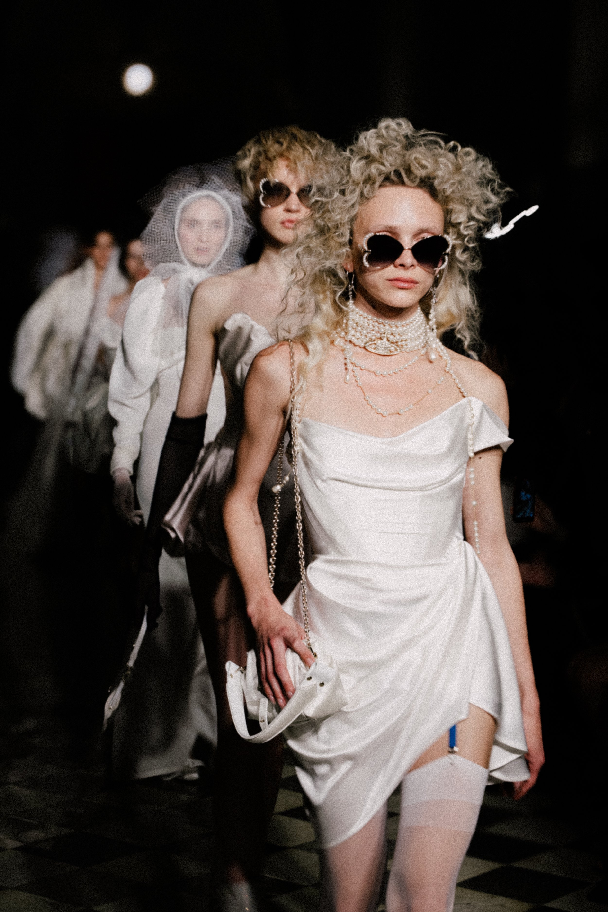 High End Fashion Photography of Vivienne Westwood's Debut Bridal Show at Barcelona Bridal Fashion Week