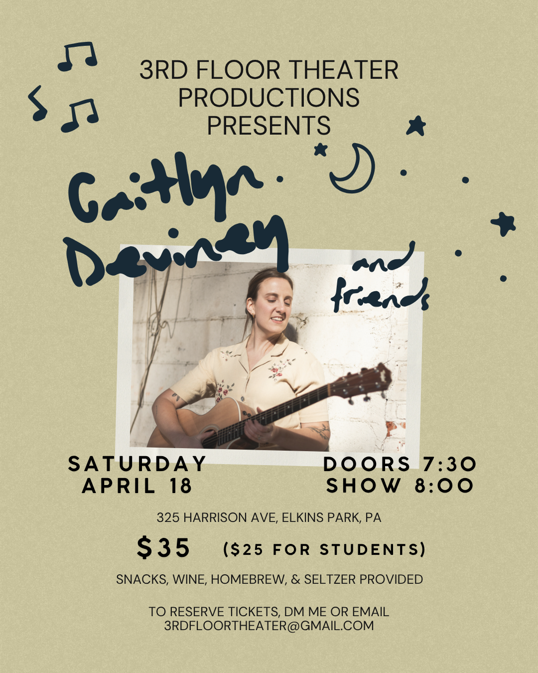 3rd Floor Theater Presents: Caitlyn Deviney &amp; Friends