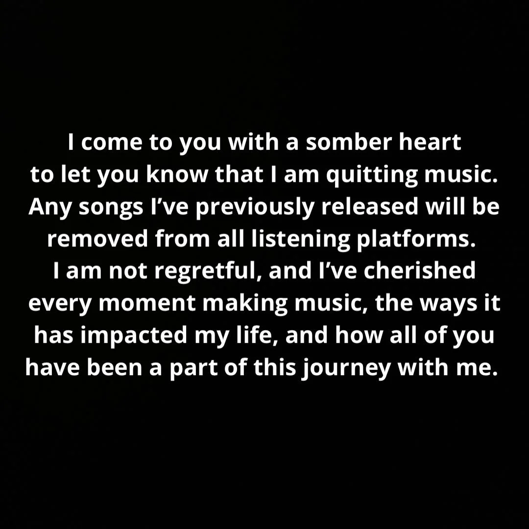 Please know that this has not been an easy decision. 🫶