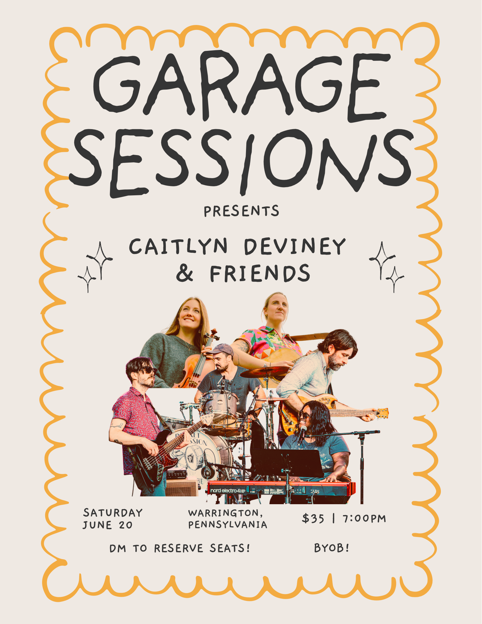 Garage Sessions Presents: Caitlyn Deviney & Friends