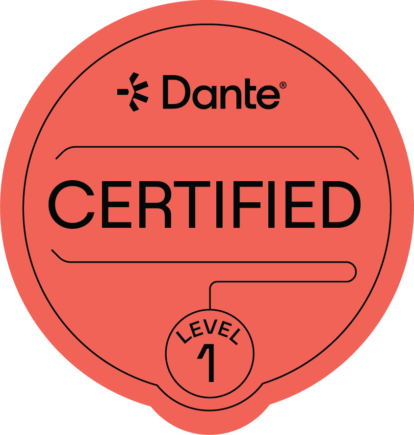 A circular badge with a red background displaying the Dart certification logo, the word 'CERTIFIED' in large black letters, and 'LEVEL 1' at the bottom.