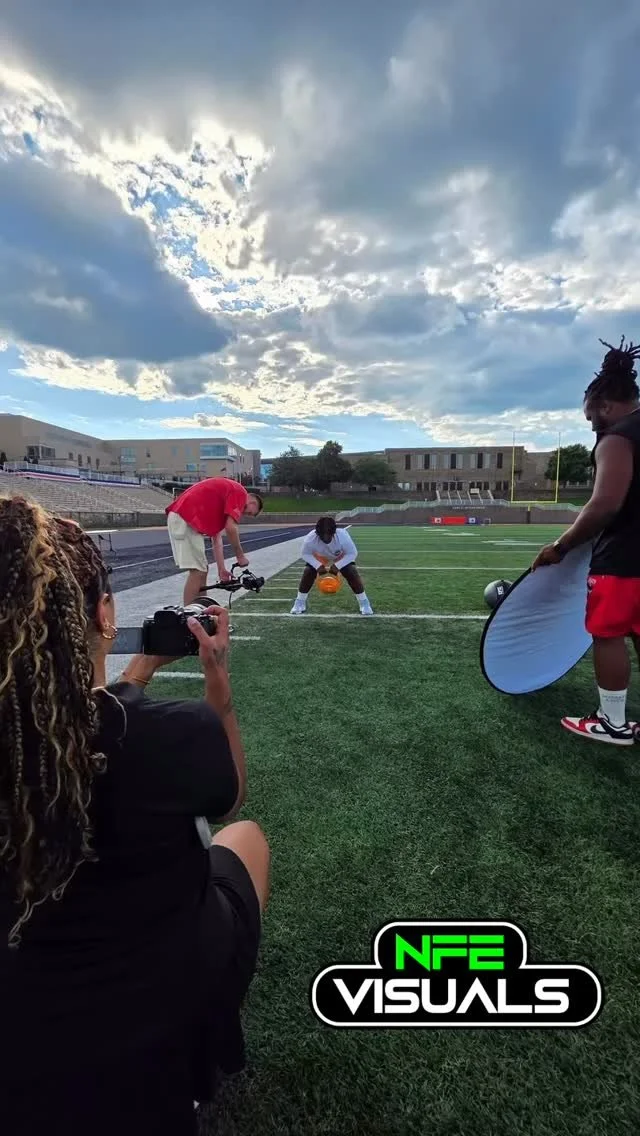 Line em up, we gona shoot em down …. big thanks to my team #nfevisuals #videosrus
