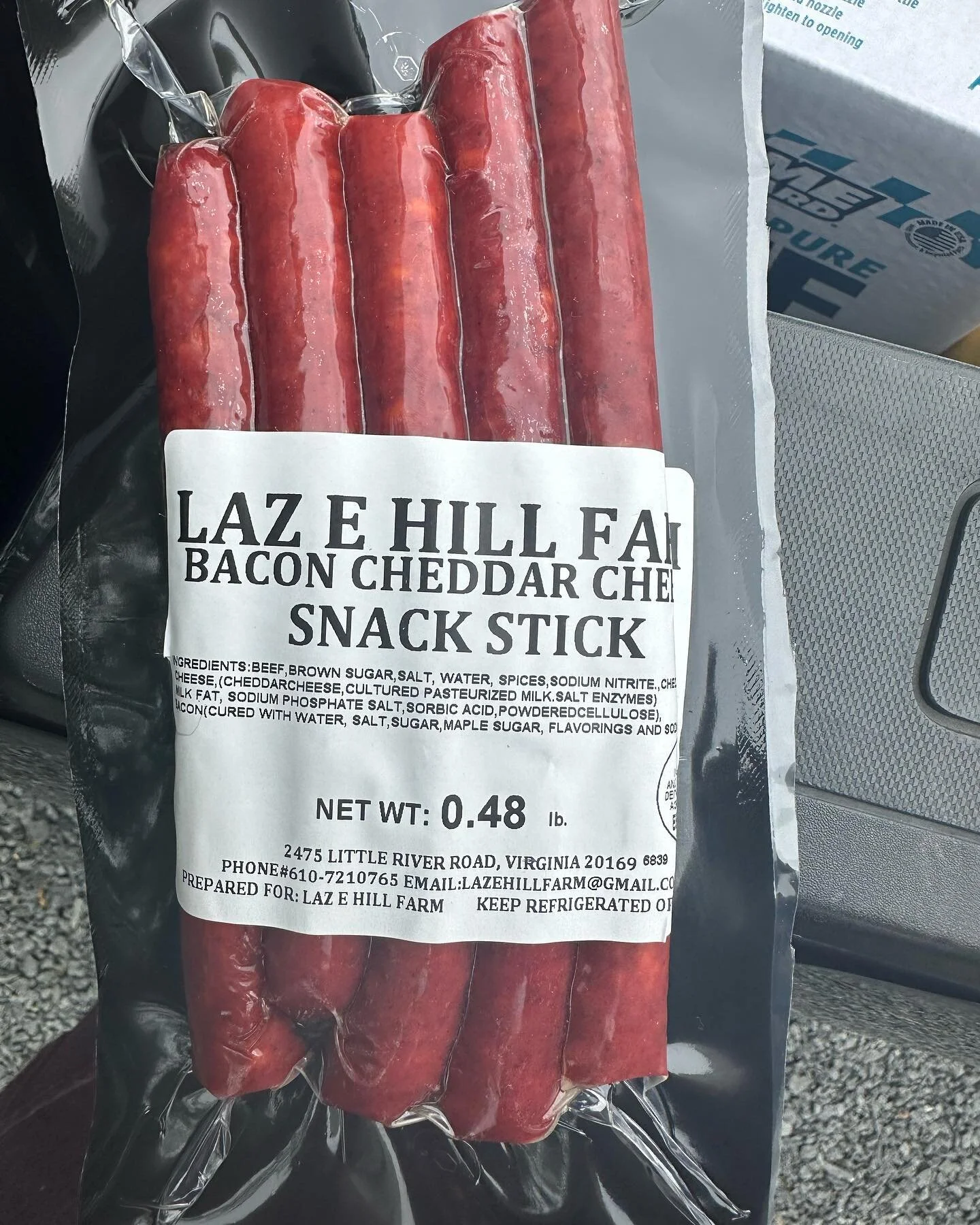 New product alert! 100% @lazehillfarm beef. Not even on the website yet. #vafoodie #vafoodies #nova #haymarketva #lazehillfarm