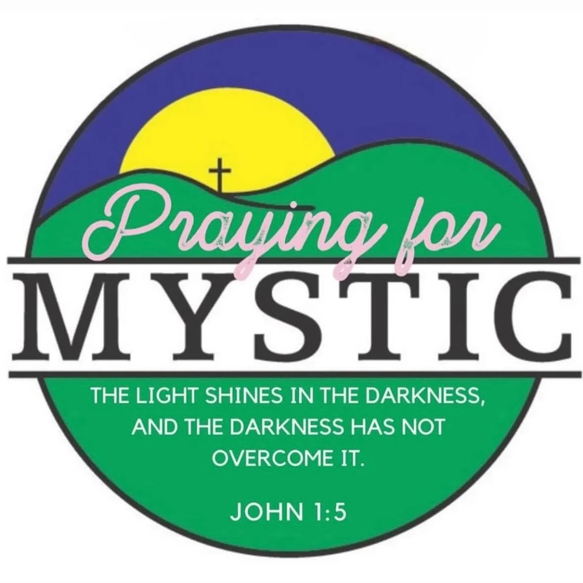 John 1:5 &ldquo;The light shines in the darkness, and the darkness has not overcome it.&rdquo;

Created For A Purpose Ministries is praying for Camp Mystic. 💛