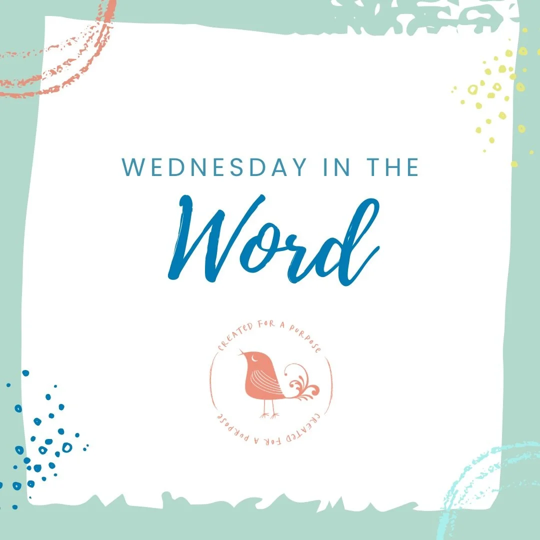 Lord, fill us with your Holy Spirit so that we would glorify you! 💛 #WednesdayintheWord