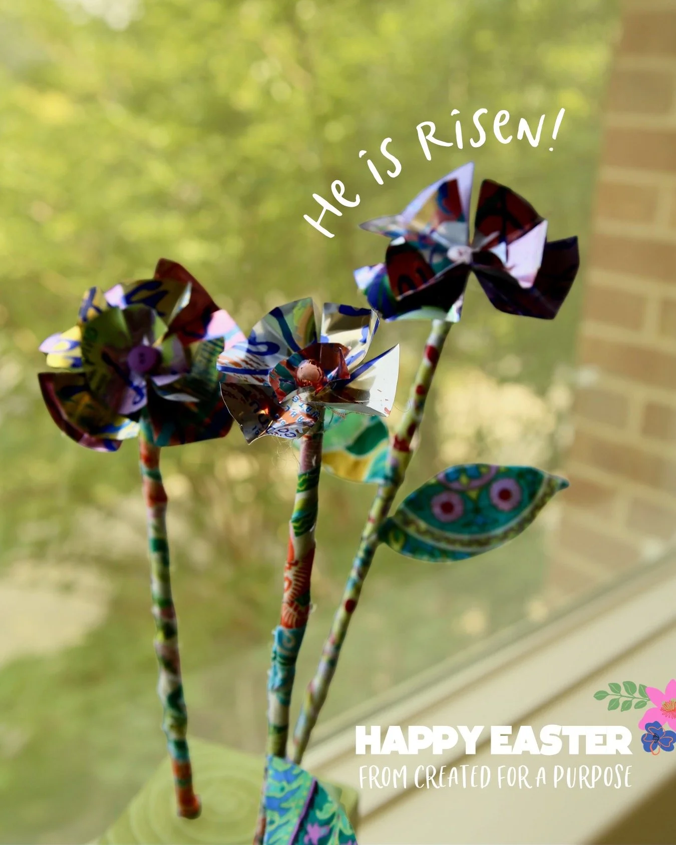 We were created for a purpose, and we are redeemed for an eternal one. Today we celebrate the hope we have in Jesus, the one who makes all things new. Happy Easter from our family to yours ! He is Risen, indeed! 🕊️✨