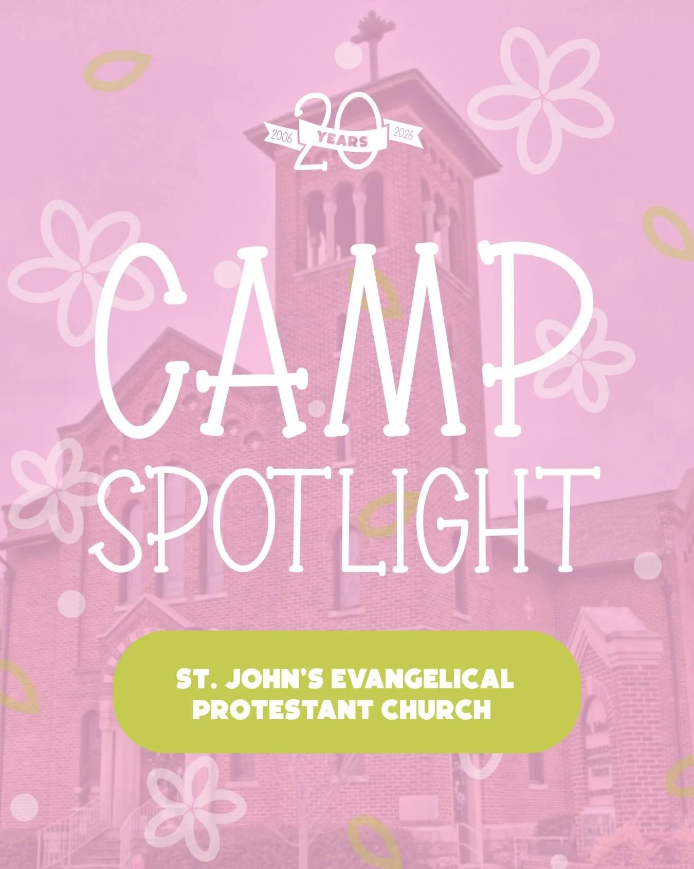 A full decade of purpose at St. John&rsquo;s!

We&rsquo;re returning to St. John&rsquo;s Evangelical Protestant Church for our 10th year of Created for a Purpose!

We&rsquo;re bringing another week of sewing, cooking and Gospel-led creativity to this