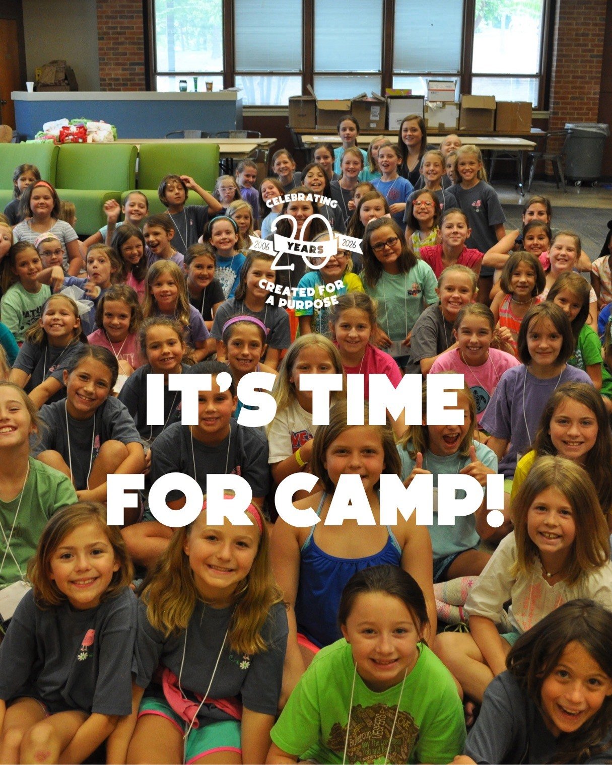 Summer 2026 is officially HERE! The first Created for a Purpose camps kick off today in Augusta, Georgia and Homewood, Alabama! We&rsquo;re excited to see how the Lord works throughout this summer across all 19 Created for a Purpose camp locations!

