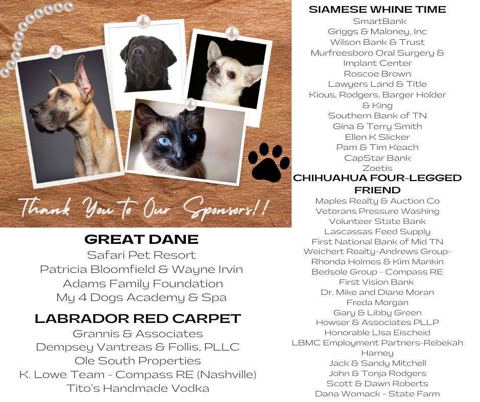 11th Annual Paws & Pearls — Beesley Animal Clinic