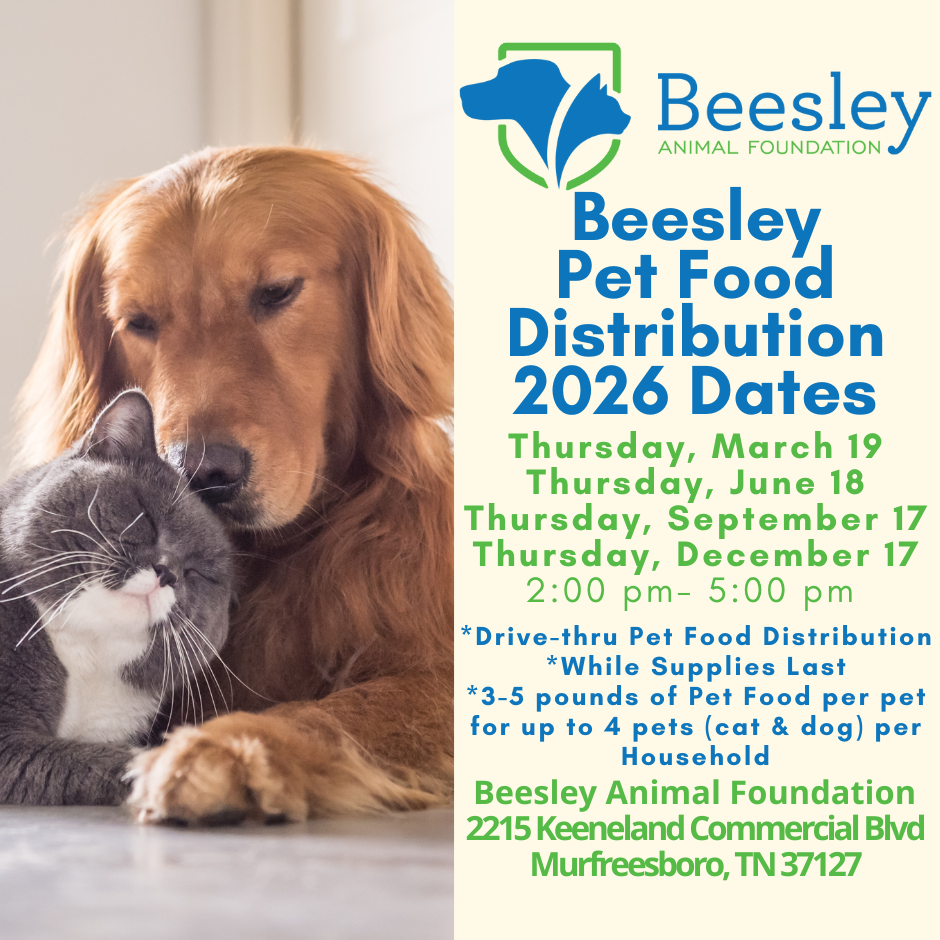 Beesley Animal Foundation Outreach Pet Food Distribution