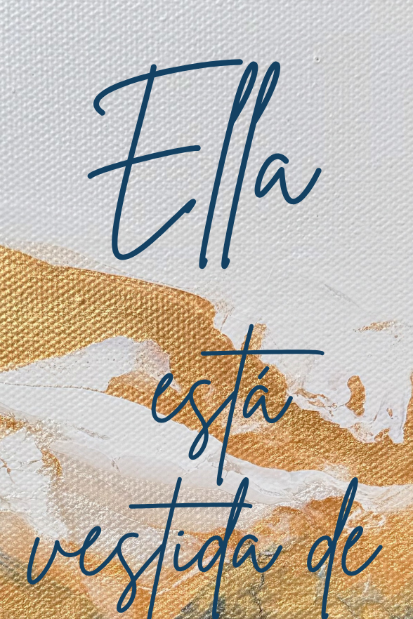 Proverbios 31:25 Marcador de libros coleccionable n.º 2 - Ella - Versión en español