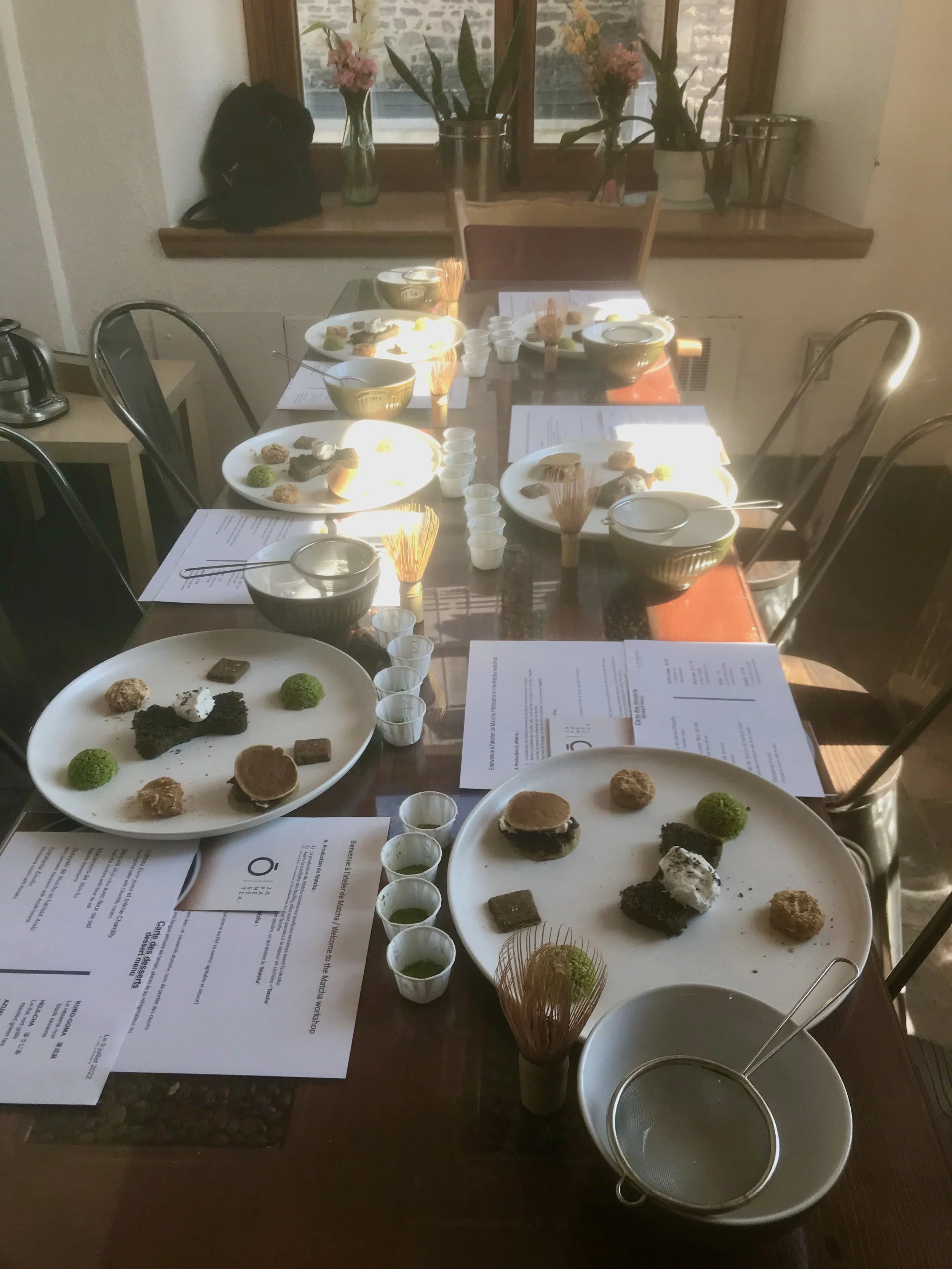 matcha 101 & japanese dessert workshop
