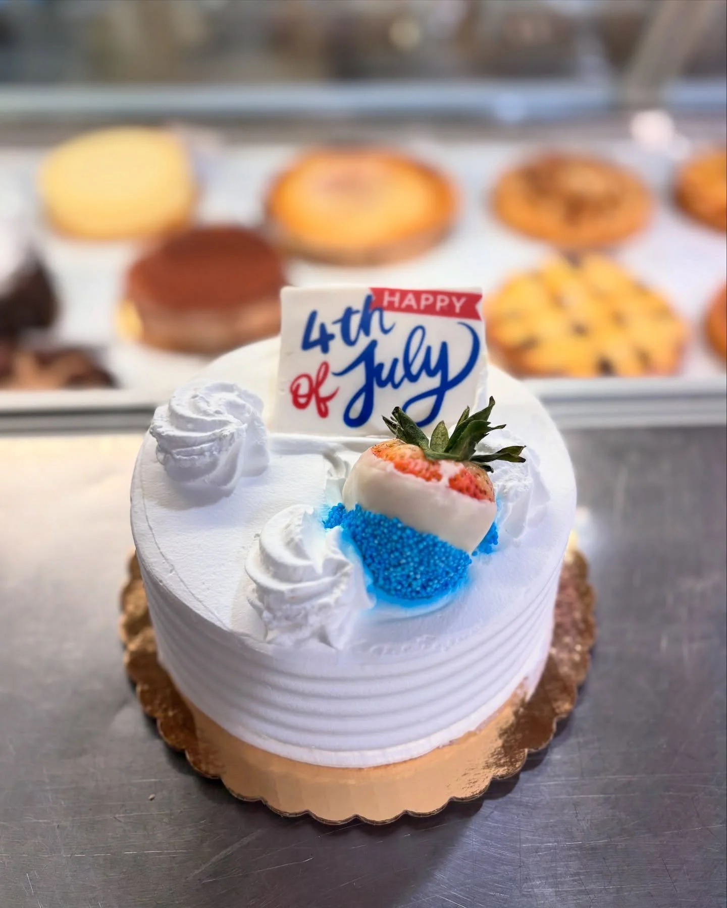 The tastiest way to celebrate the 4th of July!

These made from scratch cakes at our bakery, are what your backyard #4thofjulyparty needs to make it a delicious one.

Old World Food Market
40 NY-59
Nyack, NY 10960

(845) 512-8882

www.oldworldfoodmar