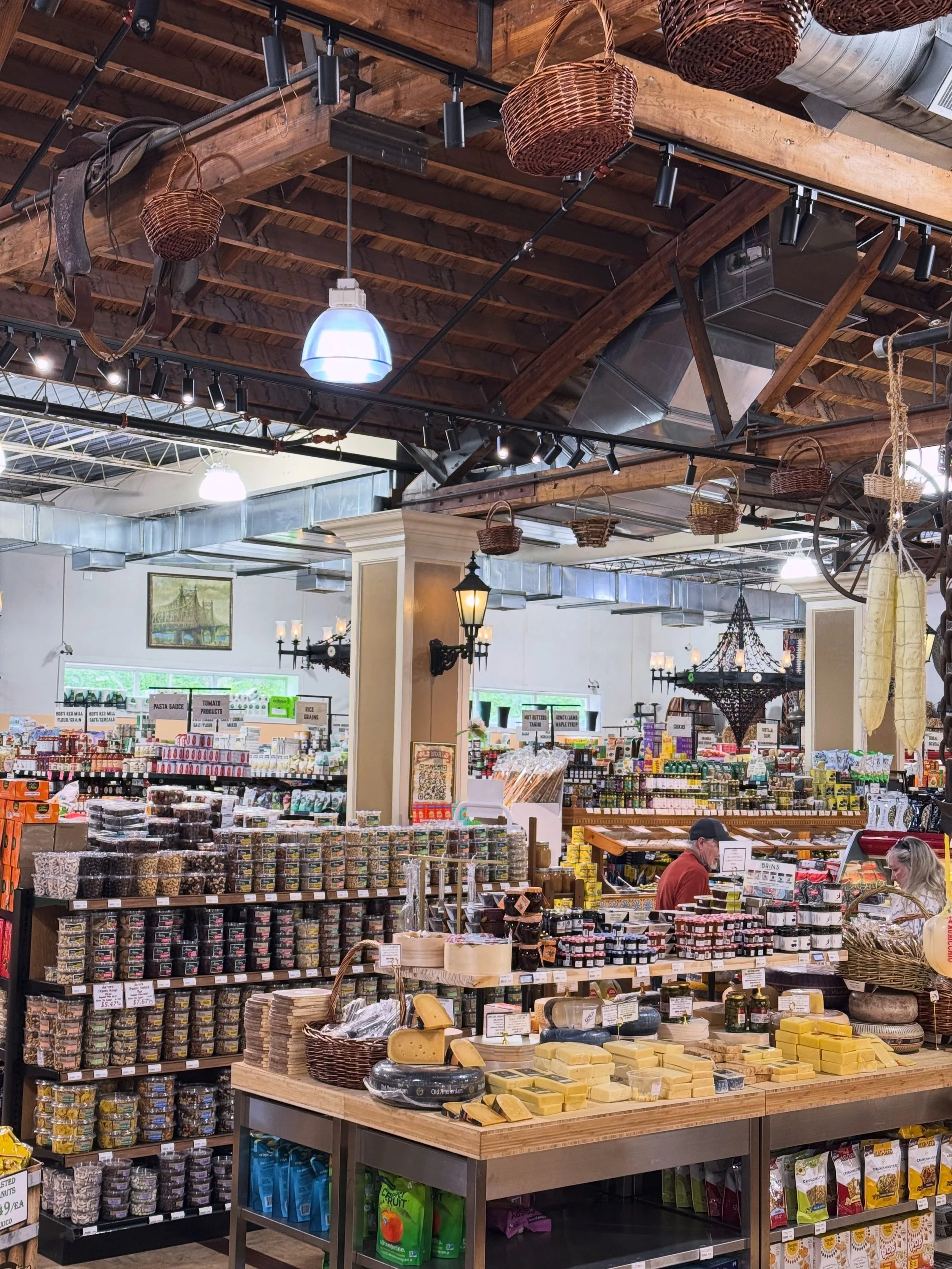 Old World Food Market&hellip;and your shopping 🛒 list.

You start in the butcher 🥩 department thinking about burgers 🍔 for tonight, then somehow you&rsquo;re adding imported pasta 🍝 , fresh mozzarella, pastries, seafood 🍤 , marinated chicken, co