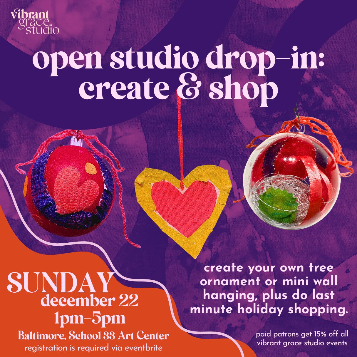 upcoming events & workshops | vibrant grace studio — vibrant grace studio