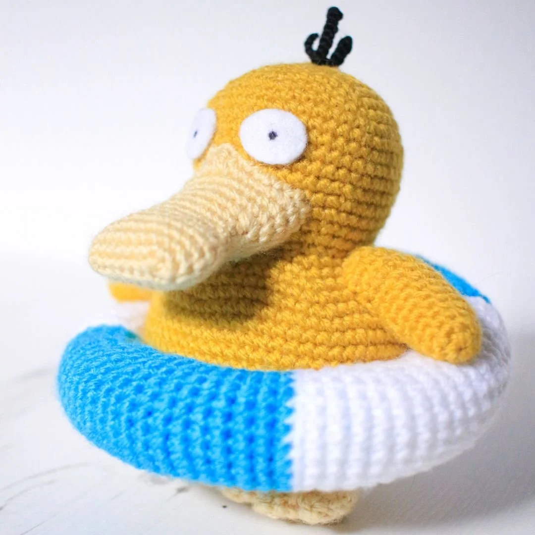 Psyduck Amigrumi pattern by loopycathrine