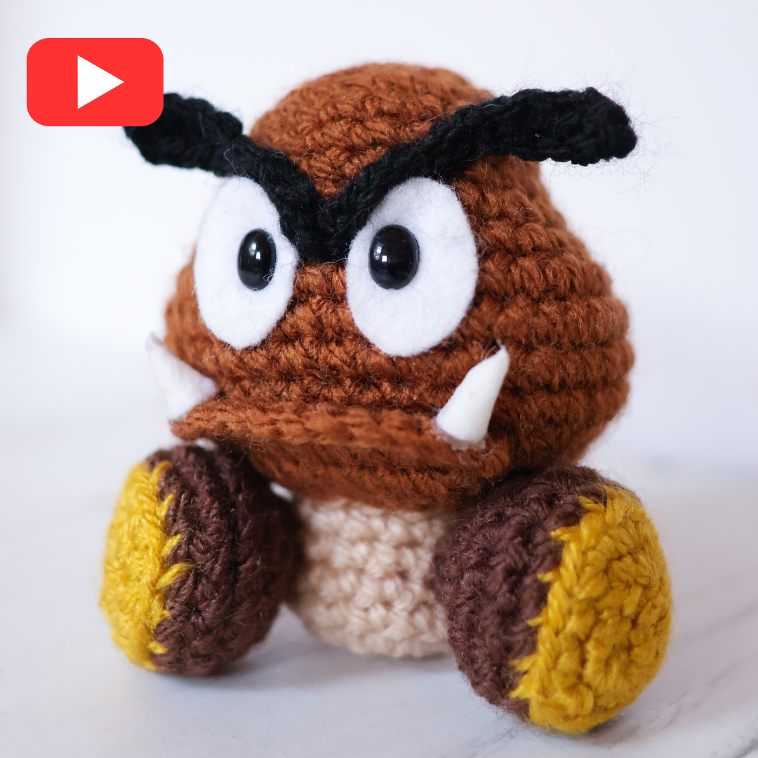 Goomba Amigurumi Pattern