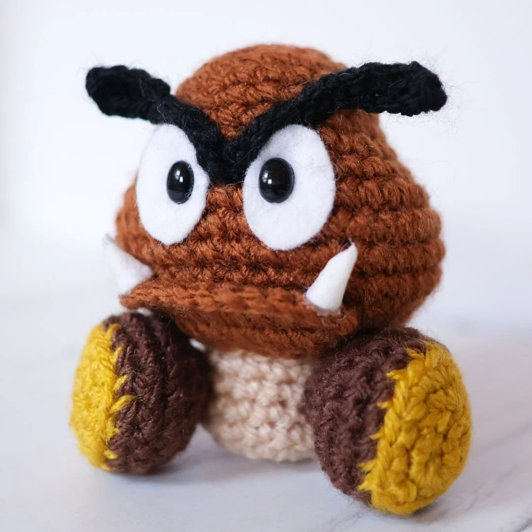 Goomba Amigurumi - crochet pattern by loopycathrine