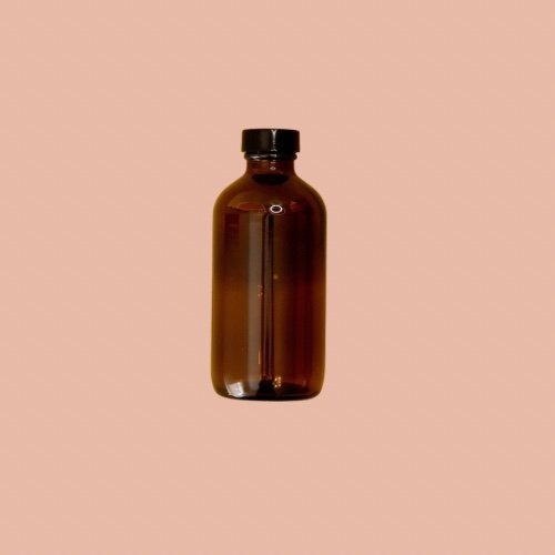 8oz Refillable Glass Bottle