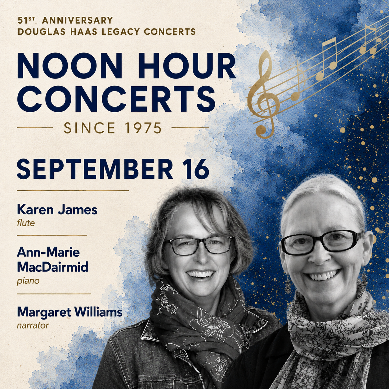 Noon Hour Concert: James, MacDairmid, Williams