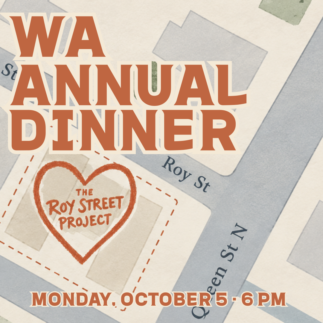 Women’s Association Annual Dinner & Roy Street Project Presentation
