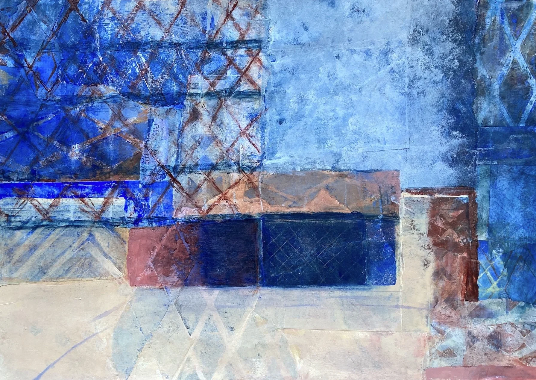 Lucy Mathers' painting called Near the Station