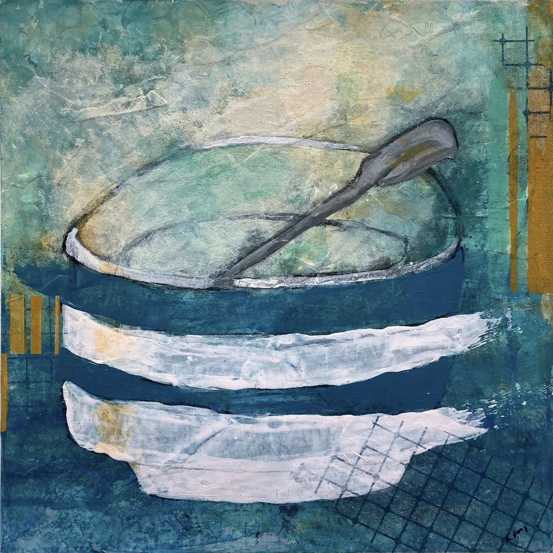 Lucy Mathers' painting called The Sugar Bowl