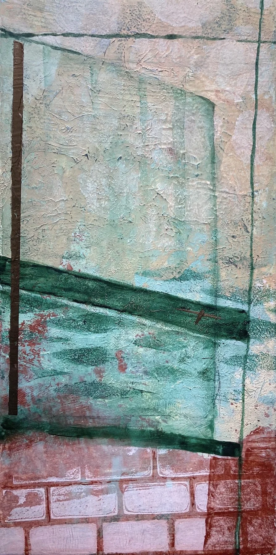 Lucy Mathers' paintings called Shadows