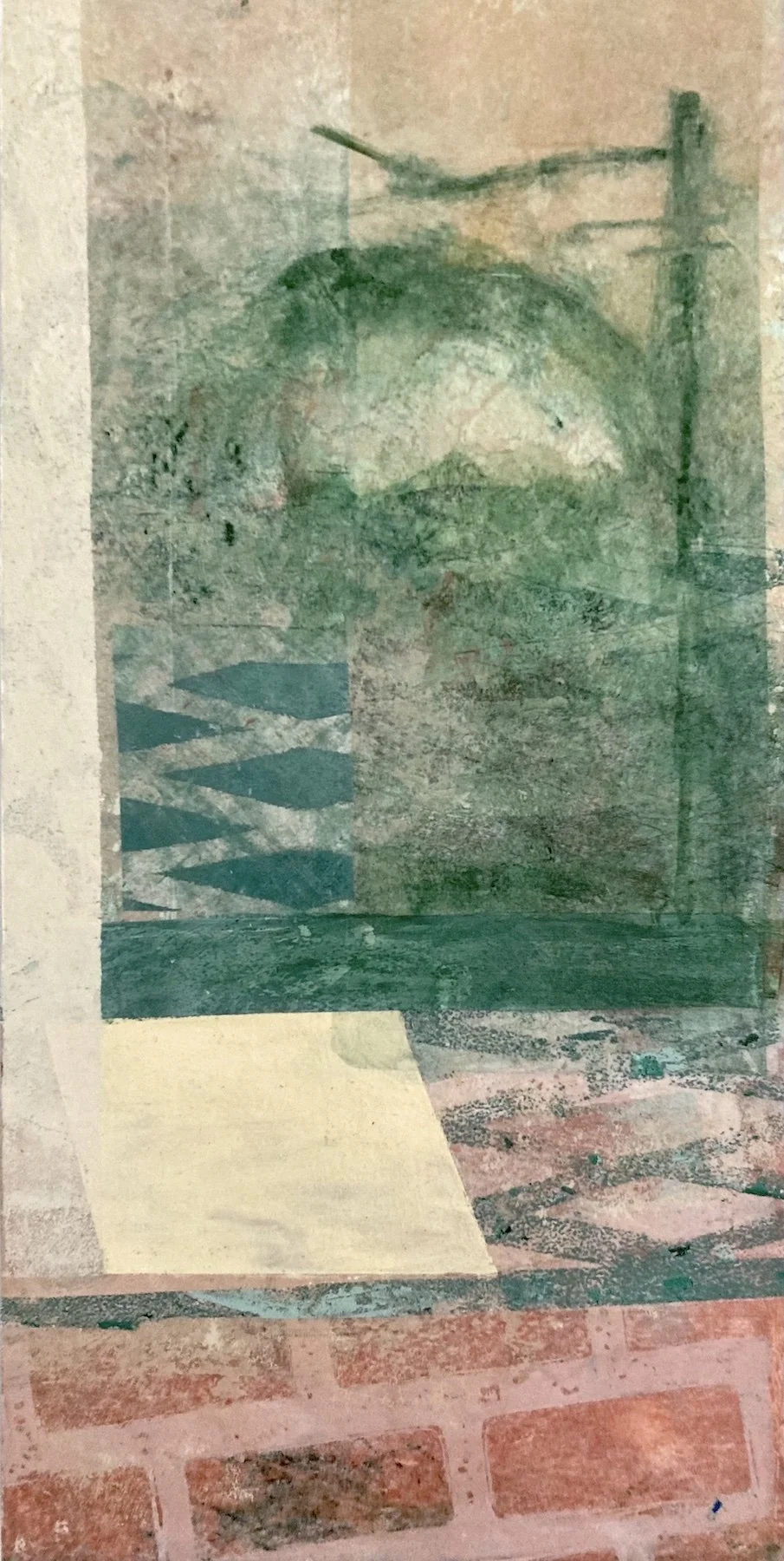 Lucy Mathers' paintings called Reflections