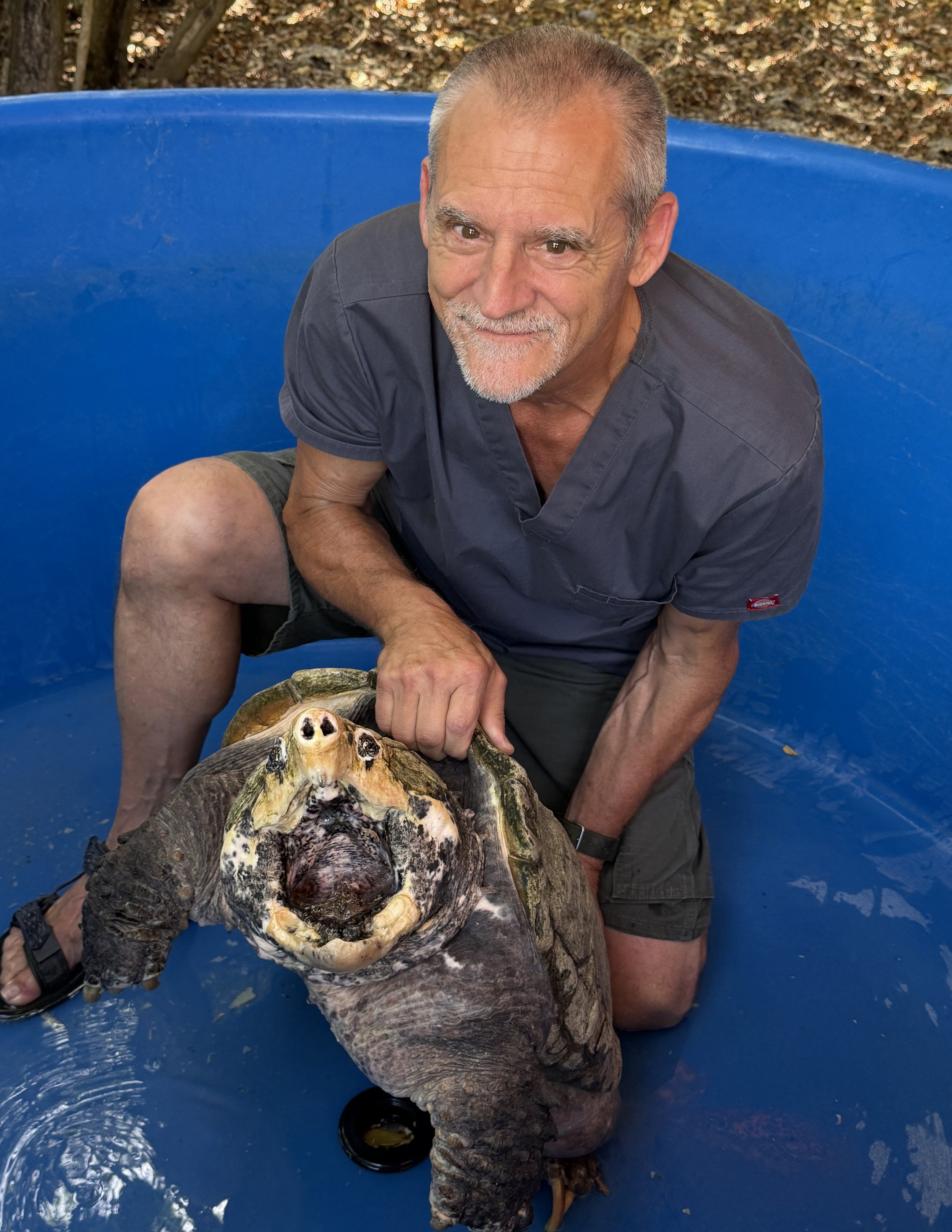 ALLIGATOR SNAPPER AND DOUG.jpg
