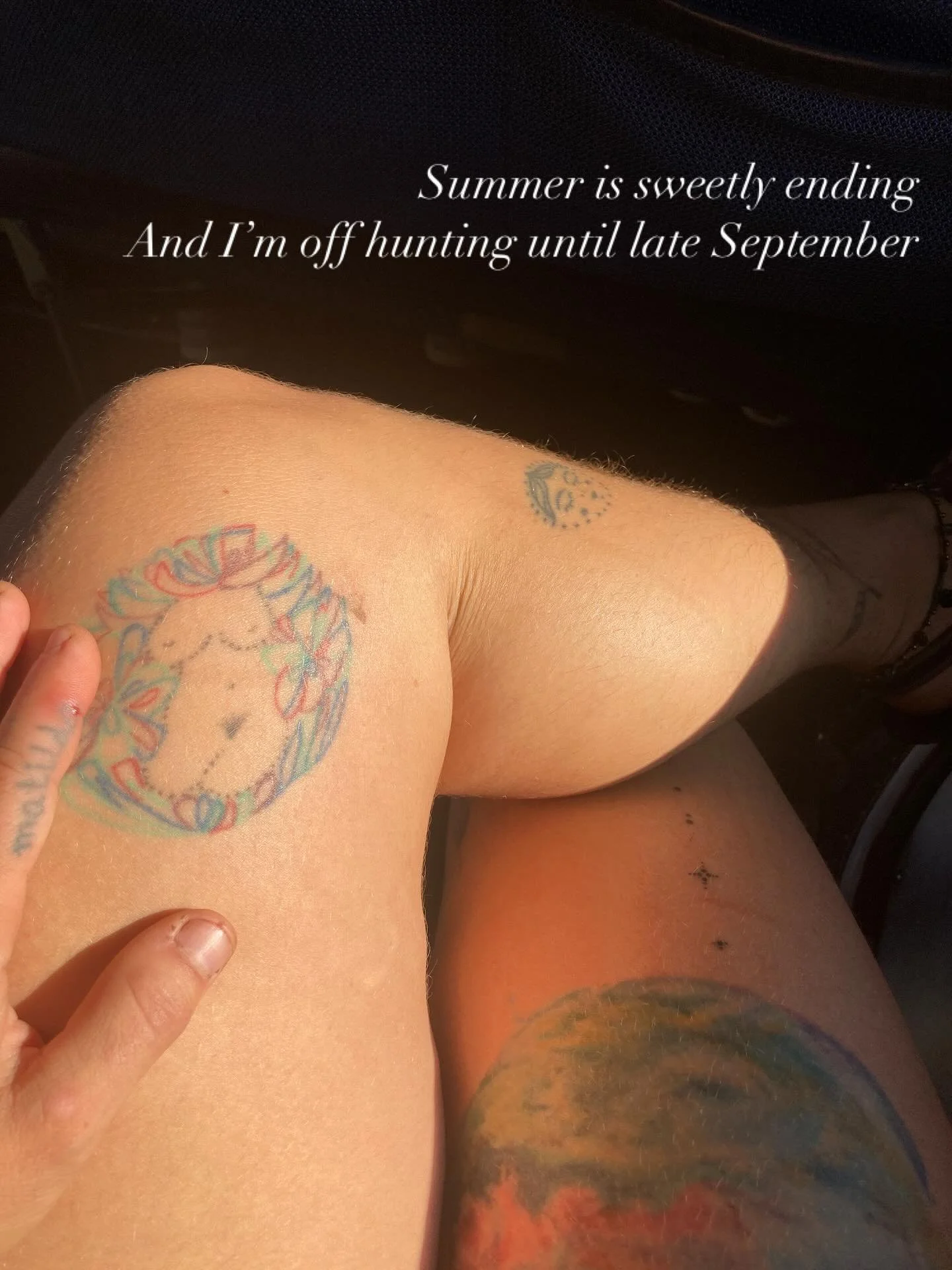 Hard to believe the summer season slowly shifts&hellip; I watch the days gently get shorter the nights cooler and the mornings a little softer

I notice a familiar grief that comes with every seasonal change

As we move into the last tendrils of summ