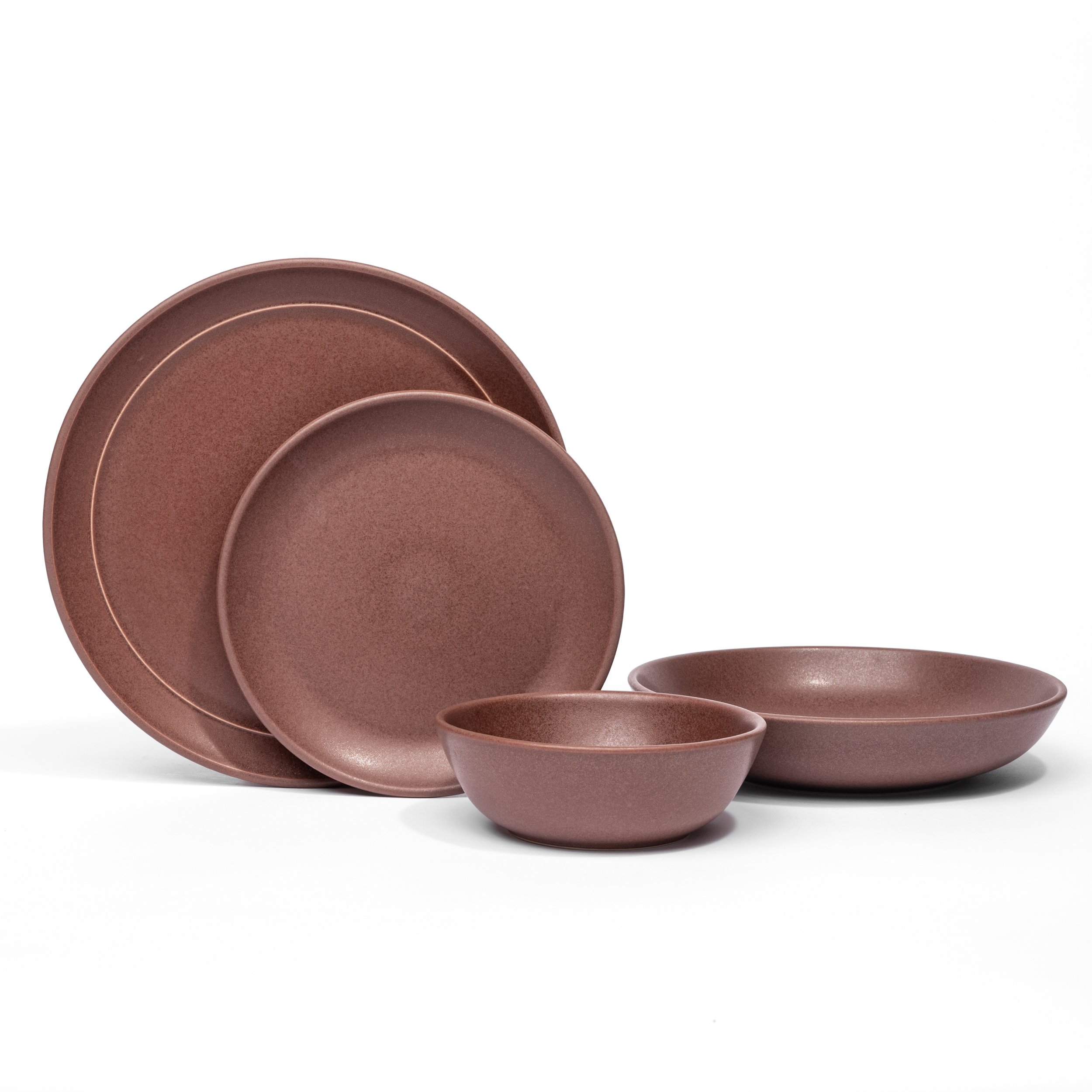 August + Jonah - 4 Piece Place Setting w/Basso Bowl