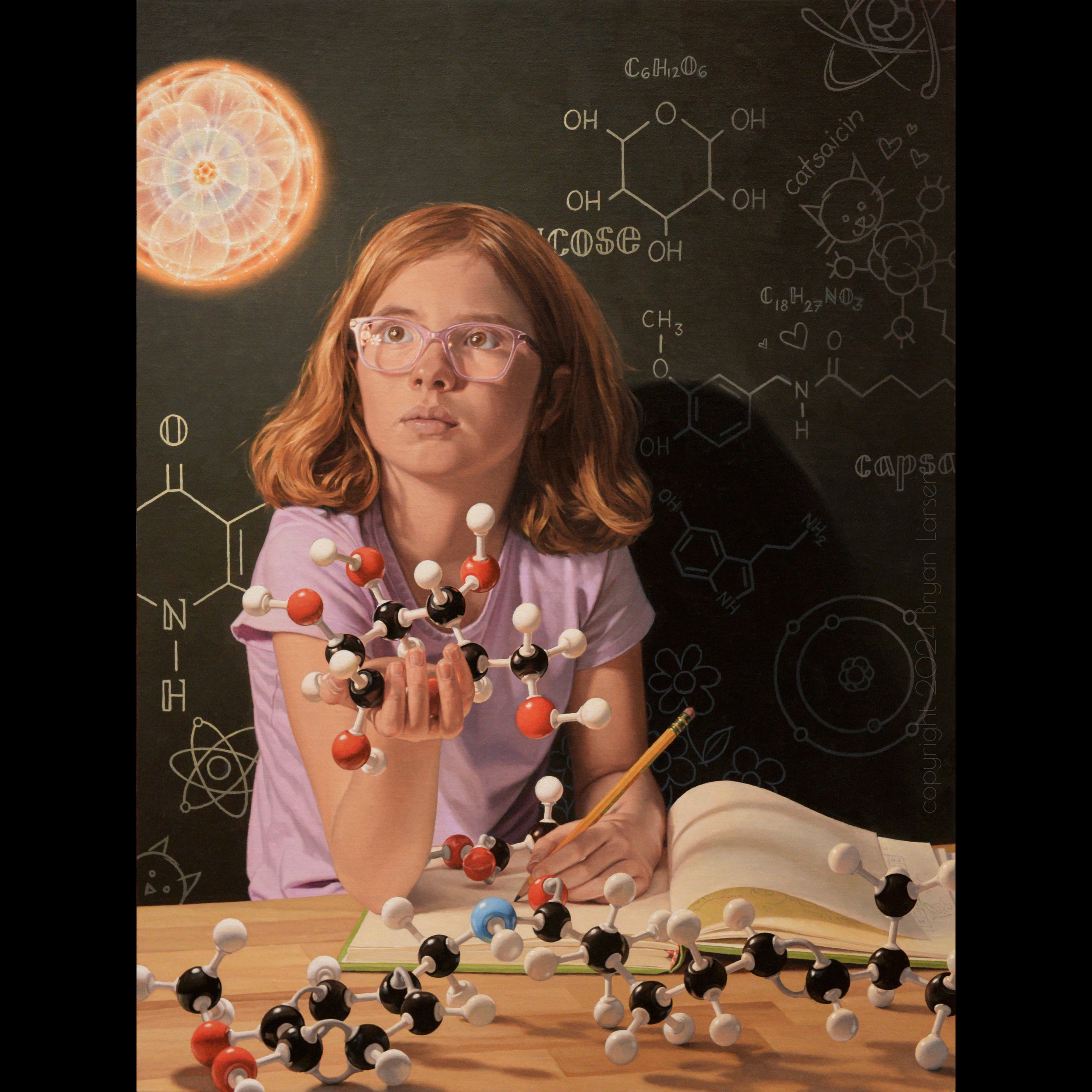 'Sugar and Spice' - 24x36 inches - oil on linen - Around $9,000.00