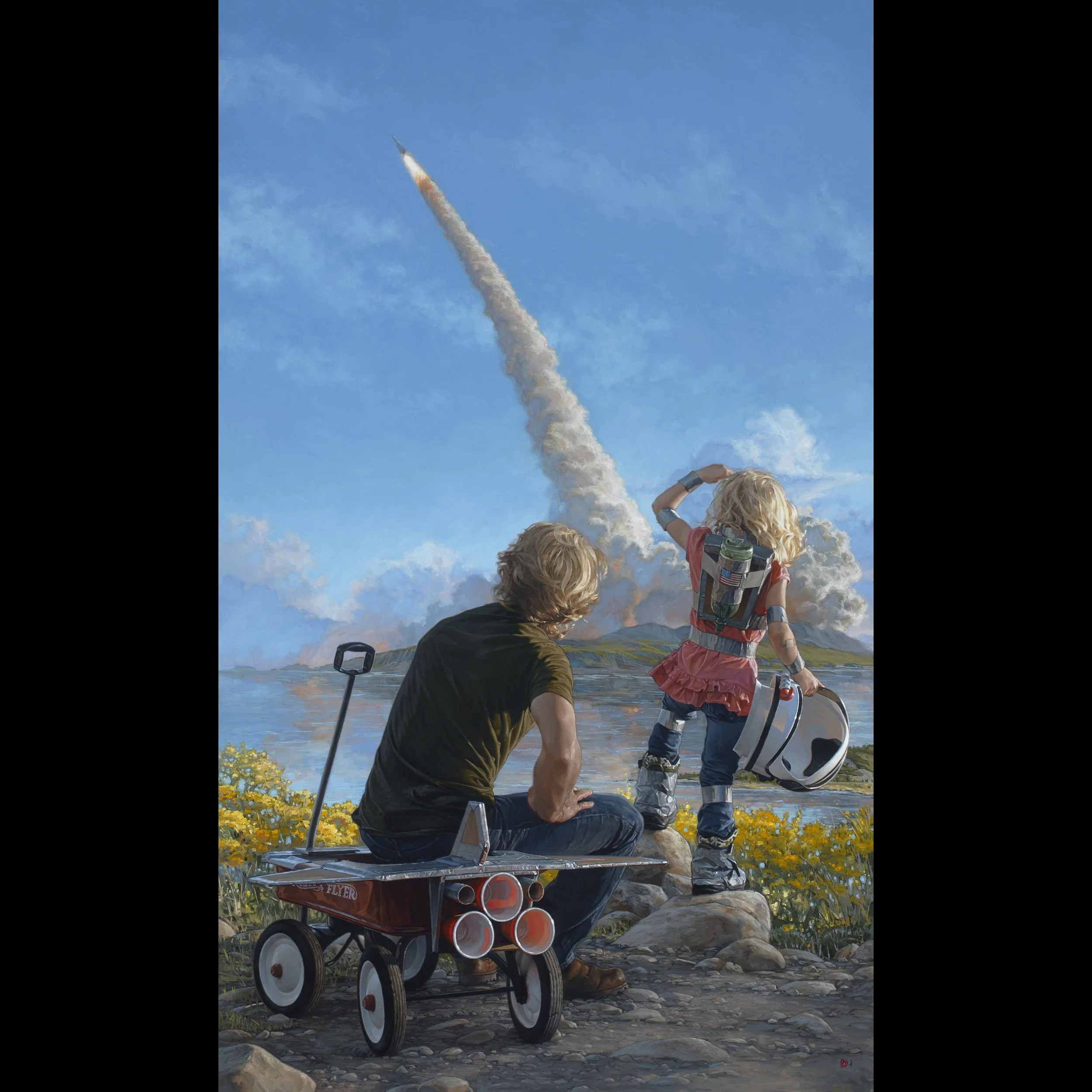 'The Unknown Awaits' Limited Edition Prints on Canvas