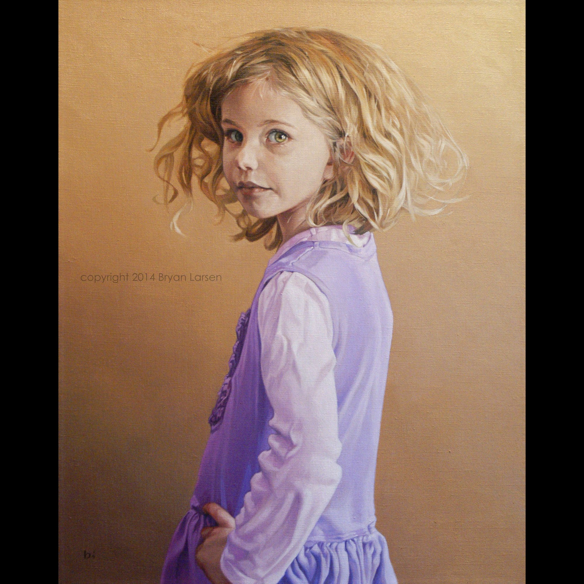 'Strong Willed' - 16x20 inches - oil on linen - Around $5,200