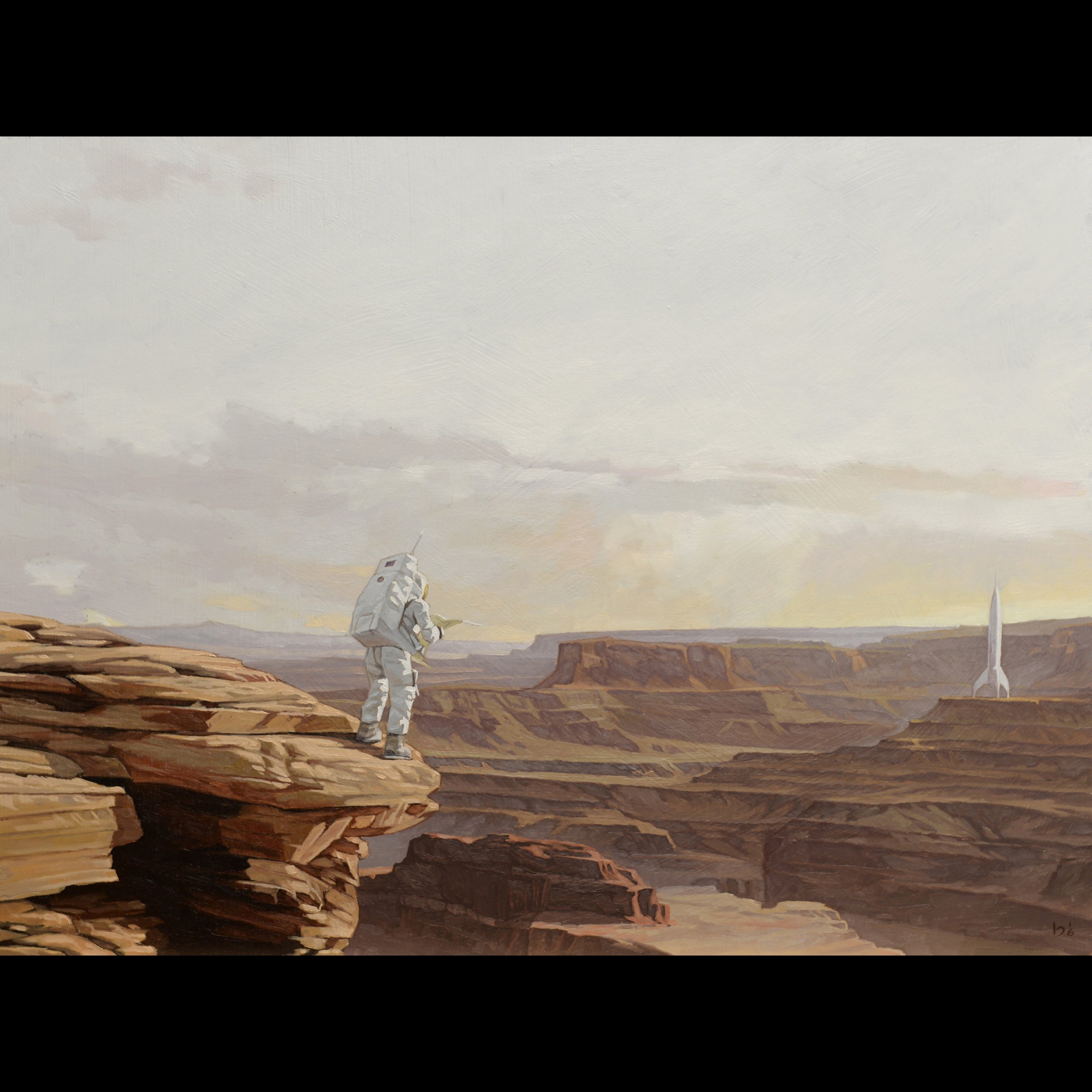 'Bad Shortcut' - 24x18 inches - oil on panel - Around $3,800.00
