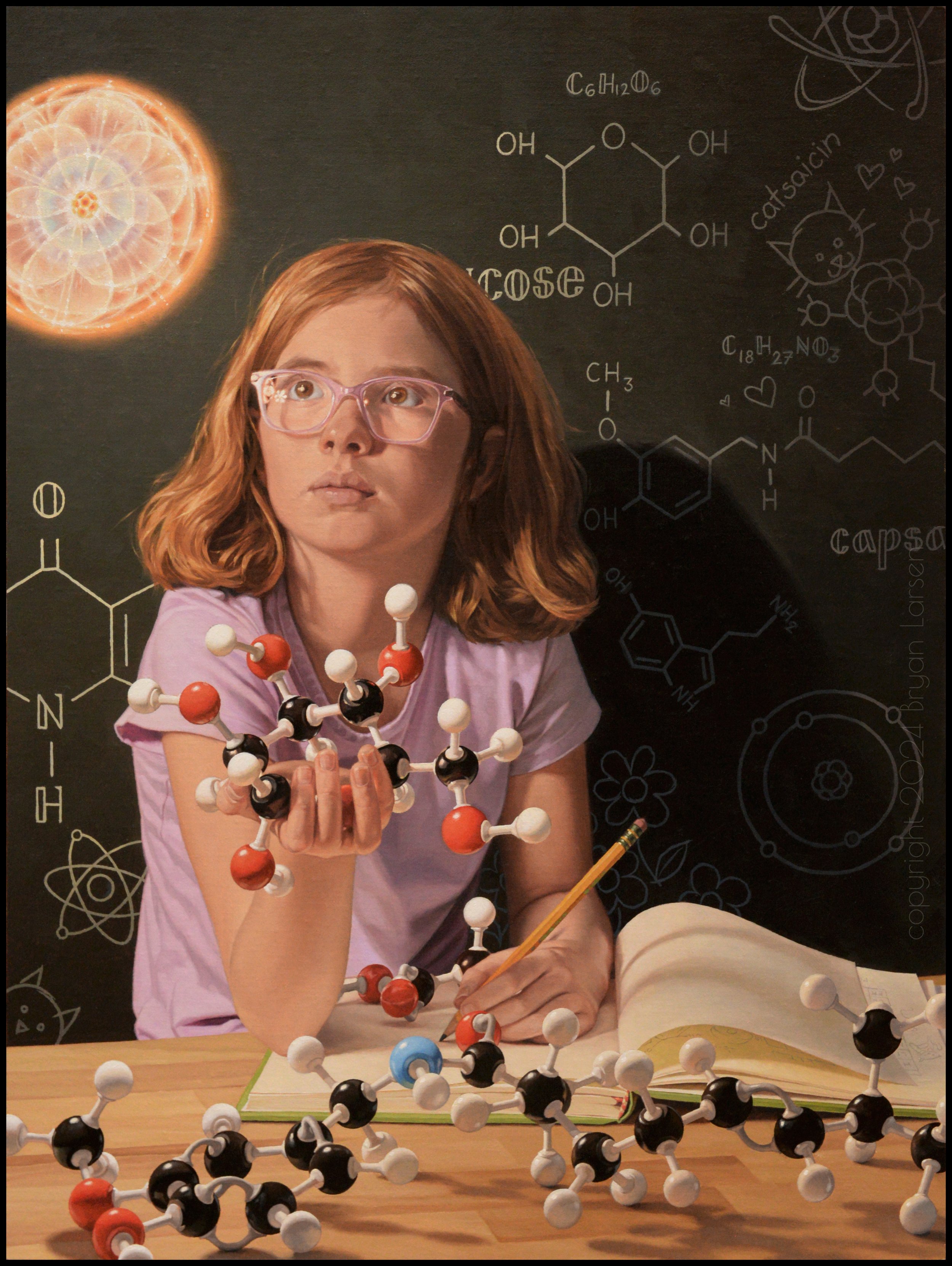 'Sugar and Spice' 18x24 inches, oil on mounted linen panel. NFS