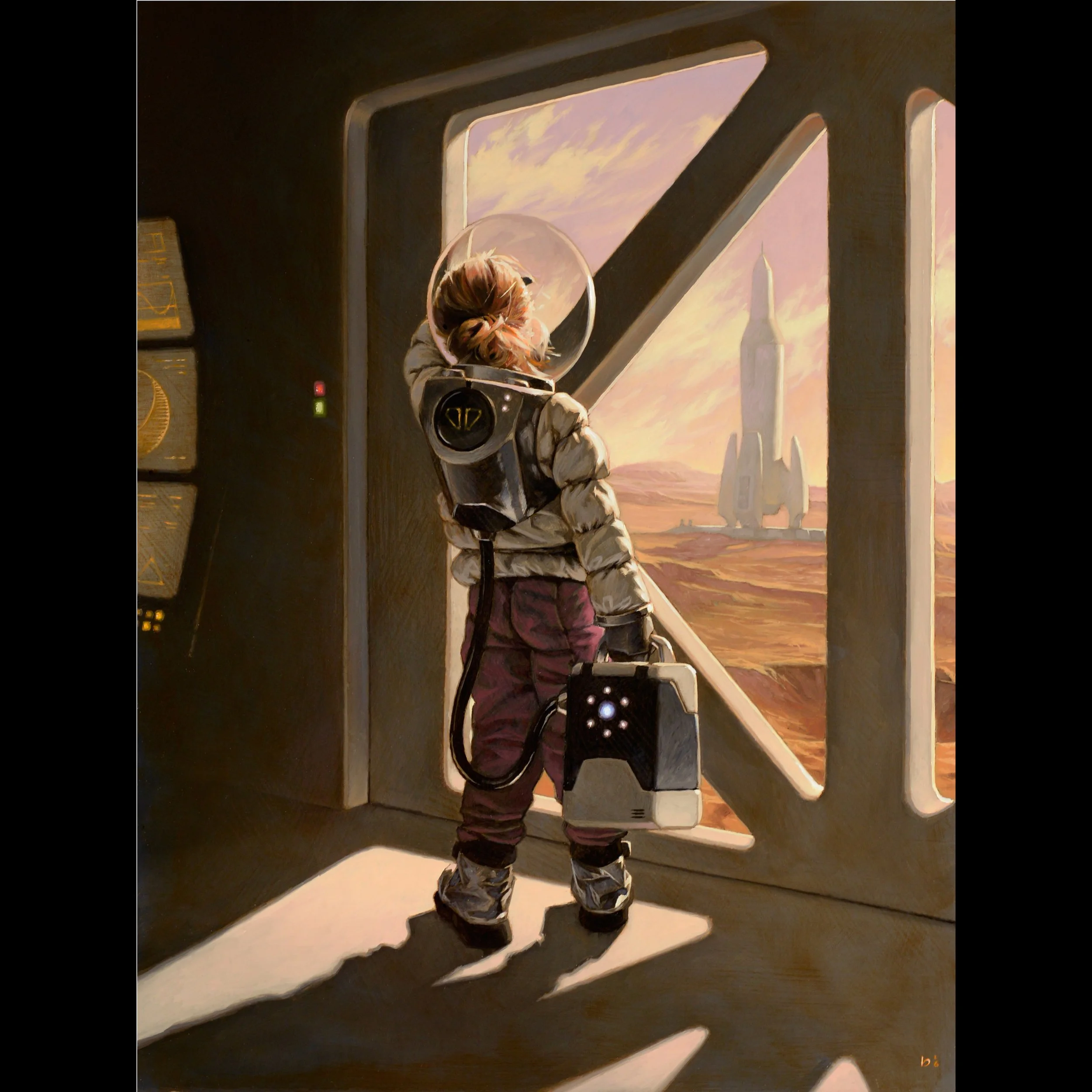 'Anticipation' Limited Edition Prints on Canvas