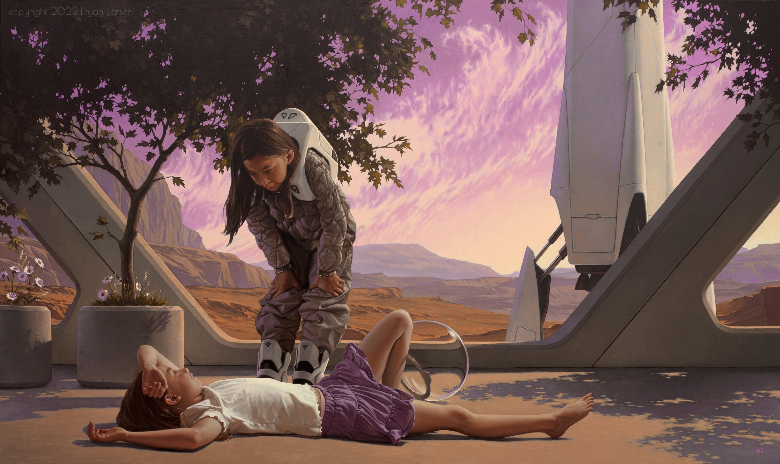 'Sol-Break' 40x24 inches, oil on aluminum composite panel. Sold. $15,000.00