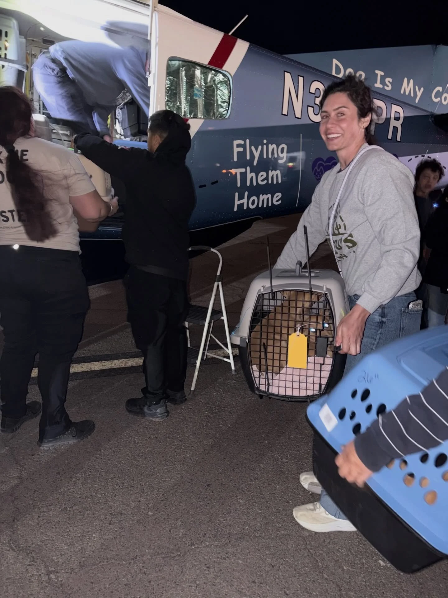 This past week the OTAT sisters were together at the Rescue Wrangler&rsquo;s Ball at @thesentinelmarfa in Marfa! 🤠 After a desert reunion celebrating all we&rsquo;ve done and planning for what is still to do), this morning 11 fantastic dogs moved fr