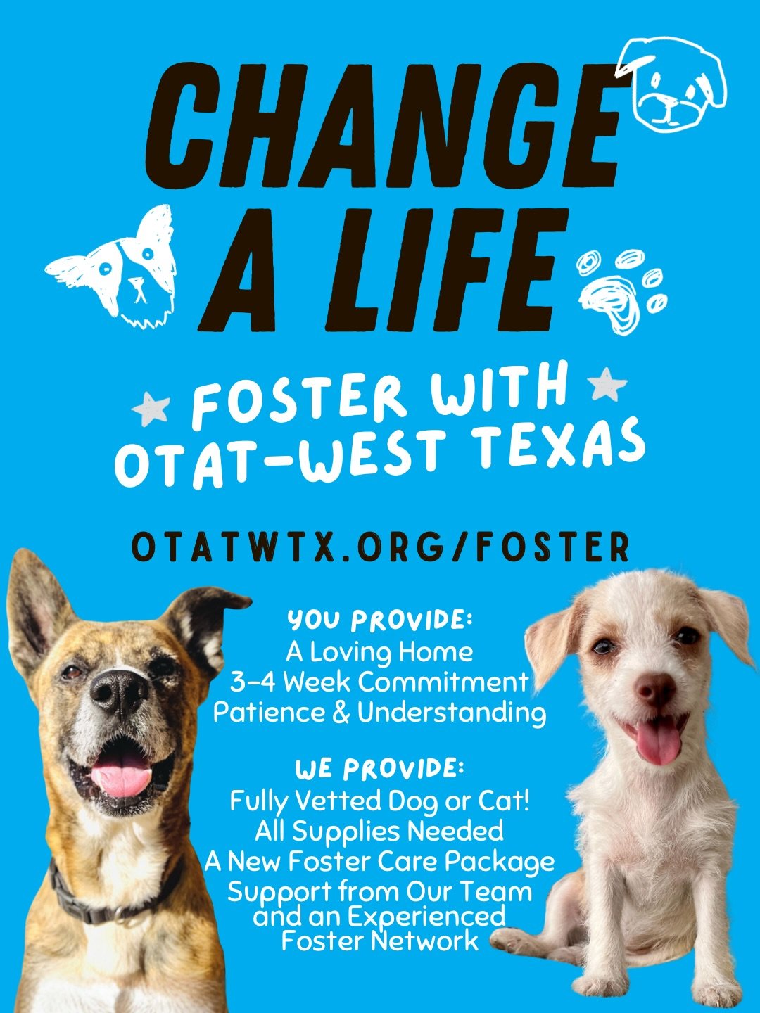 This #FeelGoodFriday is all about the fosters and today we have a whopping 42 pets in foster homes. But we need more foster homes! 

Greedy much?! Well, not so much&hellip; As a 100% foster based rescue, more foster homes means we get to say &ldquo;y