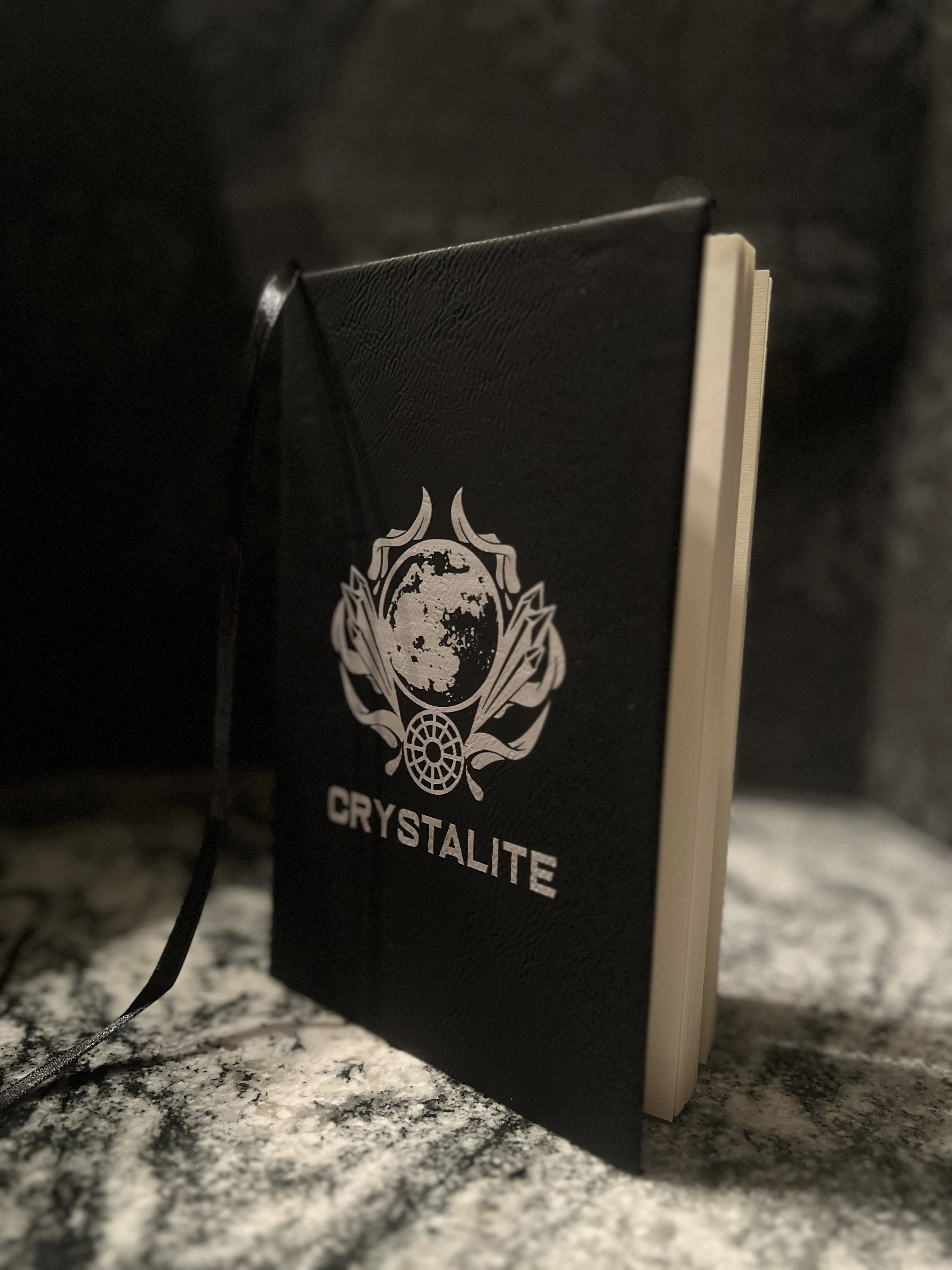 Black Suede Textured Journal