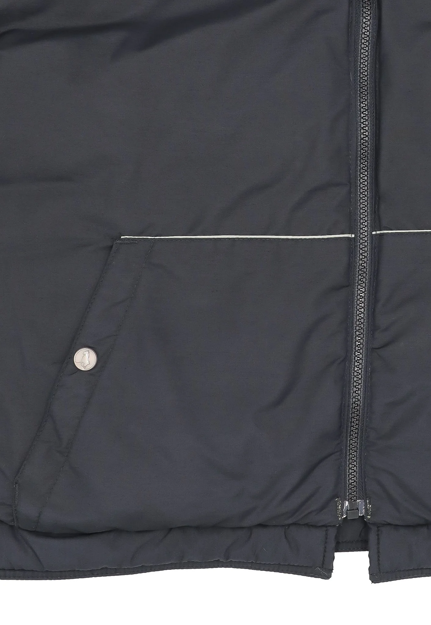 Unisex Reversible Puff Cropped Vest - Size Large