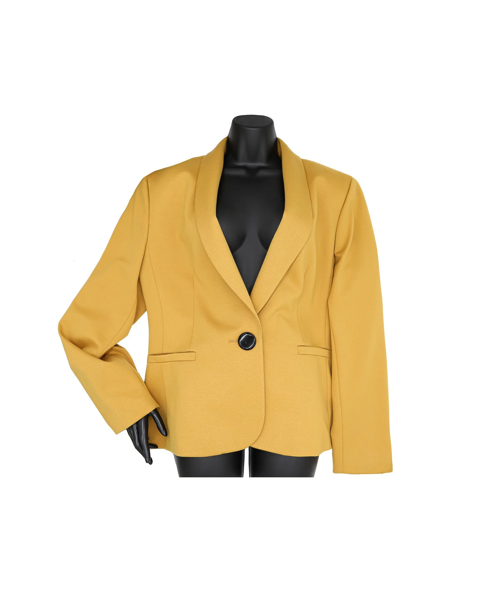 Vintage Mustard Yellow Kasper Blazer - Size Small