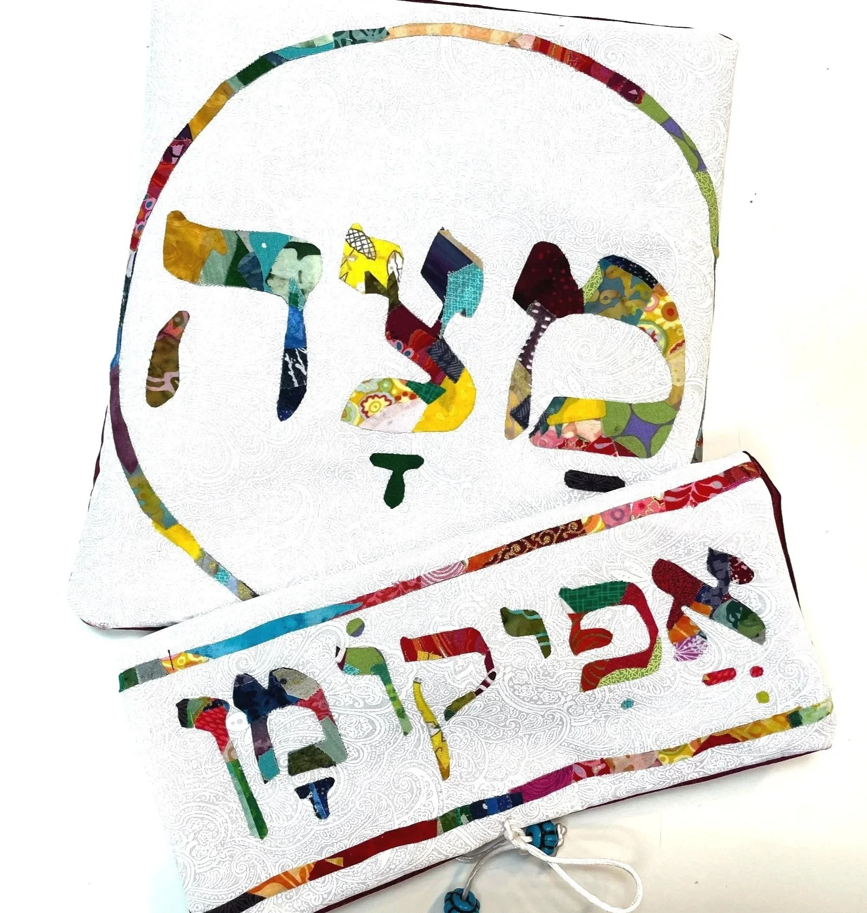 Passover: 3 Matzo and Afikomen Bag Set