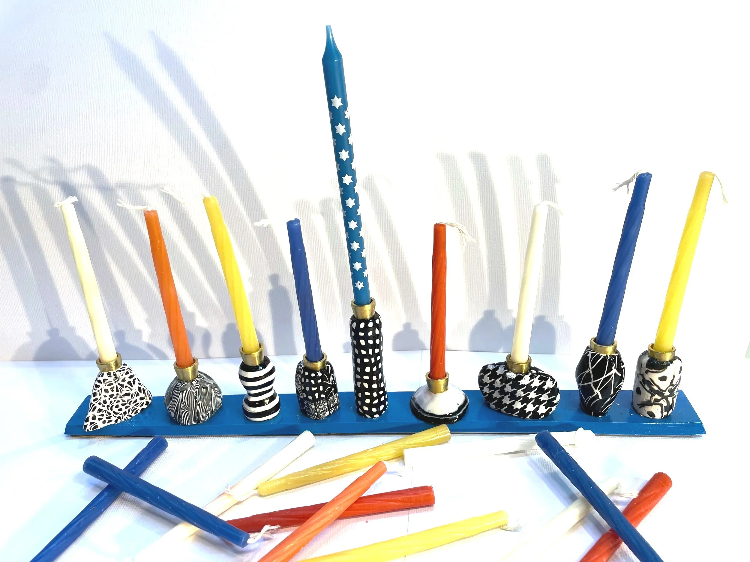 "Vases 1" Menorah