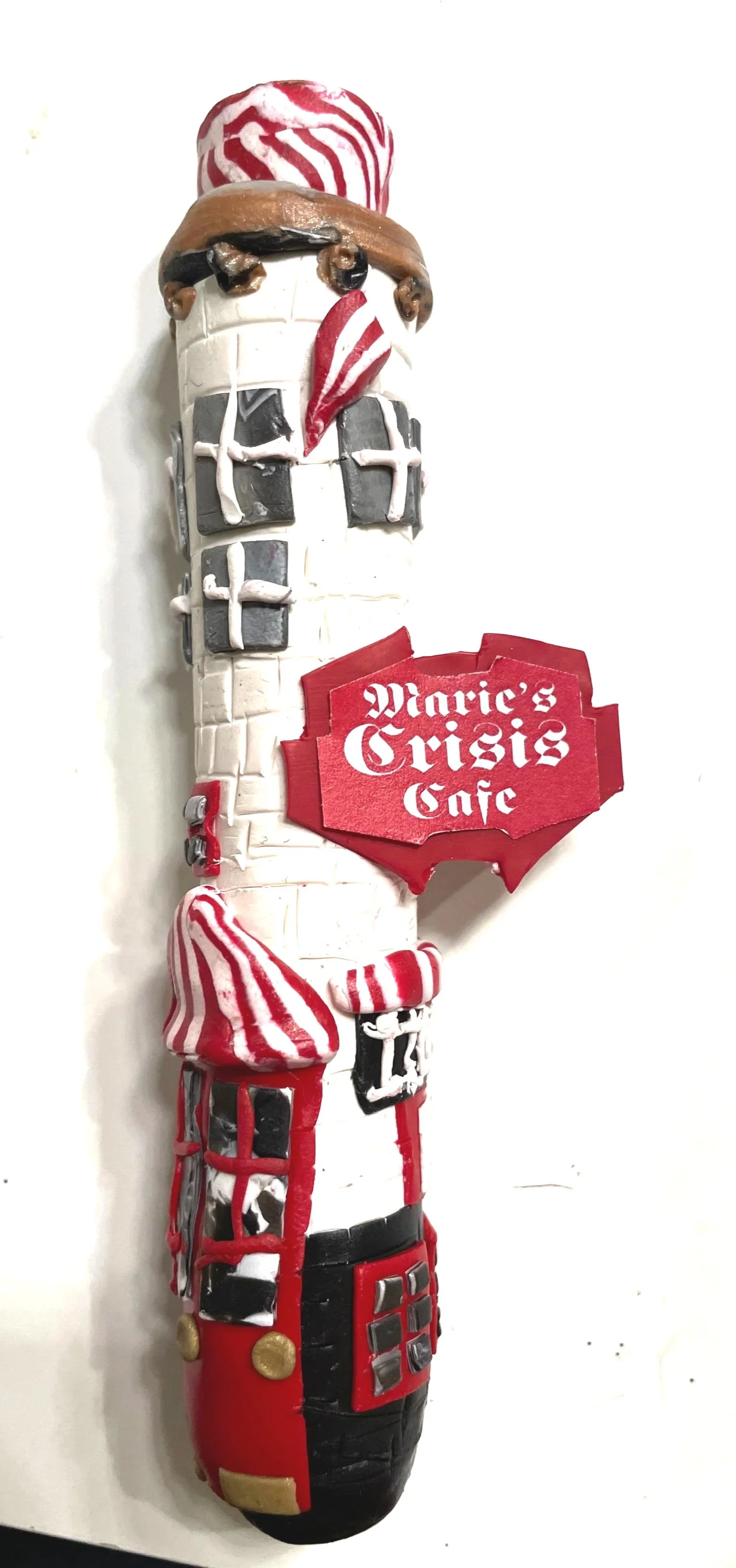"Marie's Crisis Cafe" Mezuzah